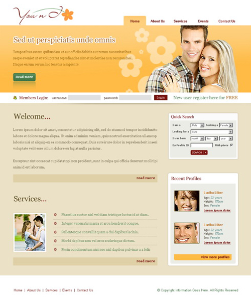Website laten maken met Dating en Liefde 241 webdesign